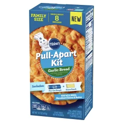 Pillsbury Pull-Apart Kit, Garlic Bread Dough and Sauce, 14.7 oz.