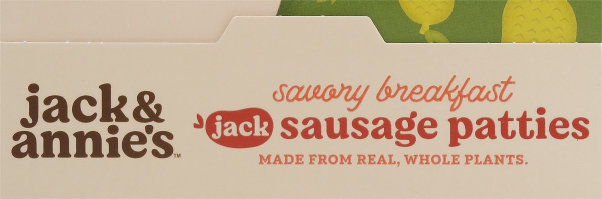 slide 5 of 9, Jack & Annie's Vegan Savory Breakfast Jackfruit Sausage Patties 5 ea, 5 ct
