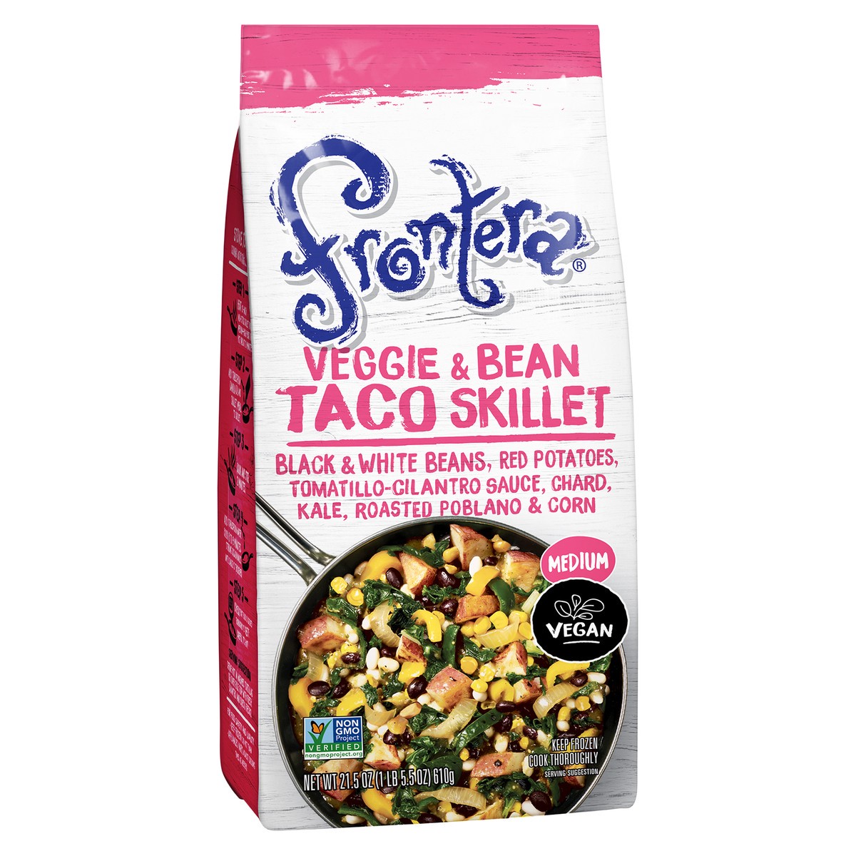 slide 11 of 13, Frontera Medium Veggie & Bean Taco Skillet 21.5 oz, 21.5 oz