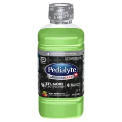 Pedialyte AdvancedCare Plus Kiwi Berry Mist Electrolyte Solution - 33.8 fl oz