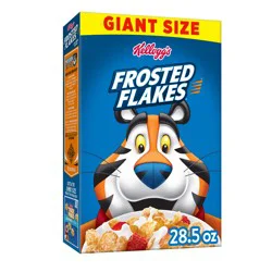 Kellogg''s Frosted Flakes Breakfast Cereal, Kids Cereal, Family Breakfast, Giant Size, Original, 28.5oz Box (1 Box)