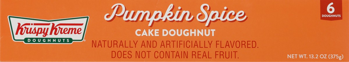 slide 13 of 13, Krispy Kreme Pumpkin Spice Doughnuts 6pk / 12 oz, 14 oz