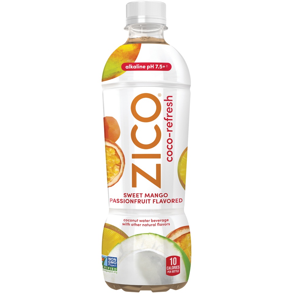 slide 1 of 2, Zico Coco Refrsh Mango Passion Fruit, 16.9 fl oz