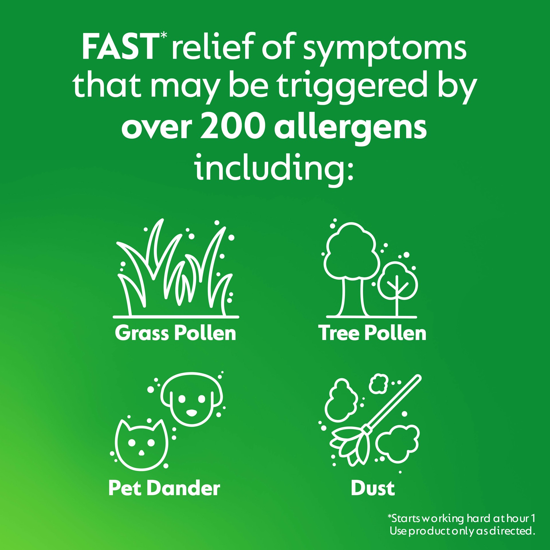 slide 3 of 9, Zyrtec 24 Hour Allergy Relief Tablets, 5 mg Cetirizine HCl, Go Packs, 15 count, 15 ct