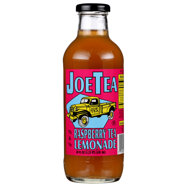 slide 1 of 1, JOE TEA Half & Half Raspberry, 20 fl oz