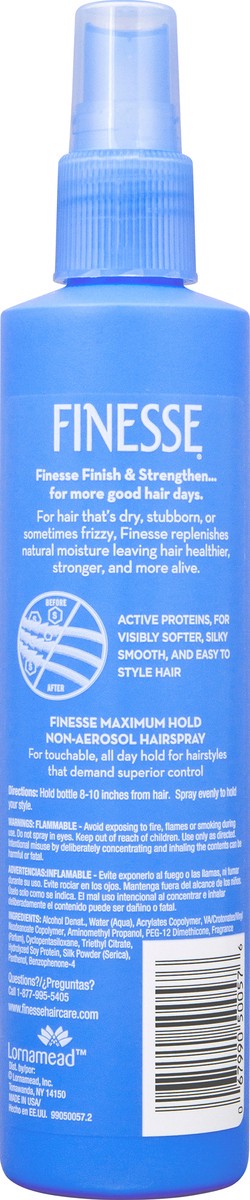 slide 2 of 11, Finesse Max Hold Non Aerosol Hairspray, 8.5 fl oz