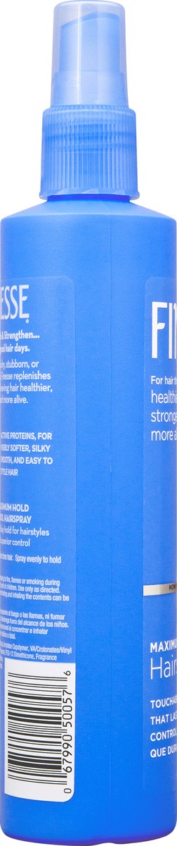 slide 3 of 11, Finesse Max Hold Non Aerosol Hairspray, 8.5 fl oz