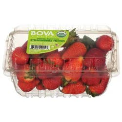 Bova Fresh Organic Strawberries 16 oz