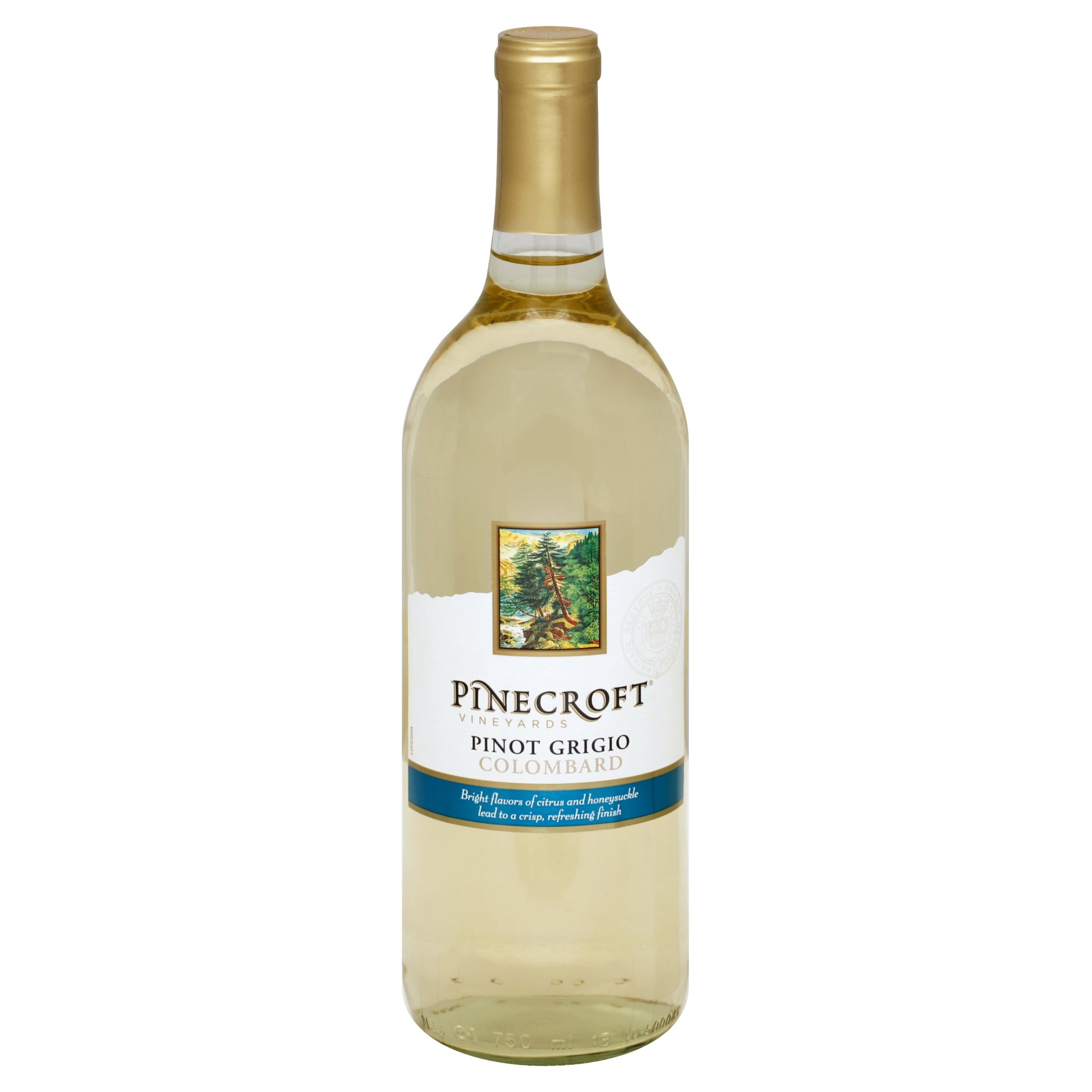 slide 1 of 1, Pinecroft Vineyards Pinecroft Pinot Grigio, 750 ml