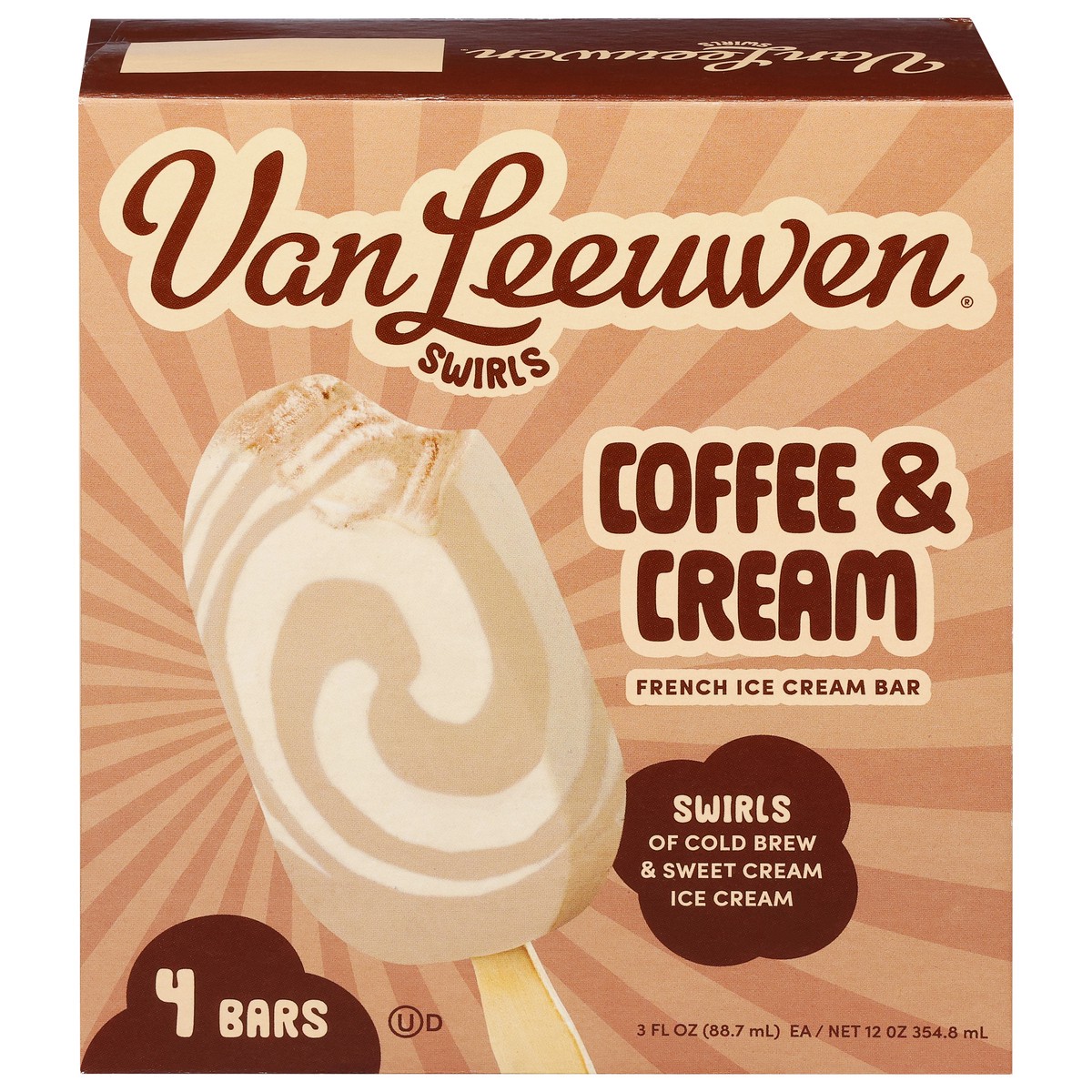 slide 2 of 14, Van Leeuwen Ice Cream Coffee Cream, 12 fl oz