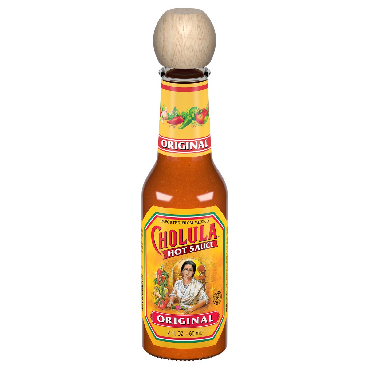 slide 1 of 9, Cholula Original Hot Sauce, 2 fl oz, 2 fl oz