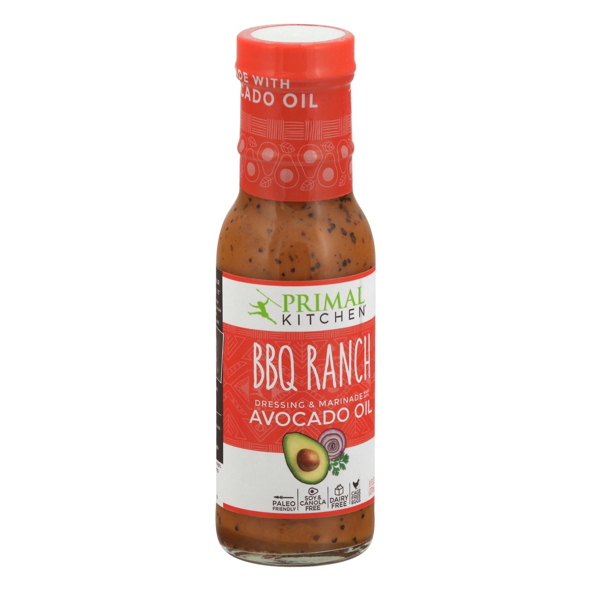 slide 9 of 11, Primal Kitchen Dairy-Free Barbeque Ranch Dressing with Avocado Oil, 8 fl oz