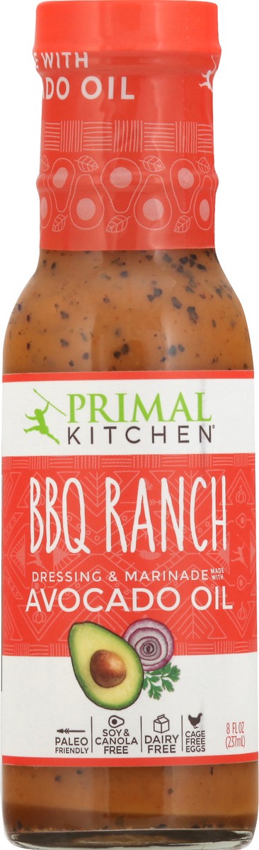 slide 2 of 11, Primal Kitchen Dairy-Free Barbeque Ranch Dressing with Avocado Oil, 8 fl oz