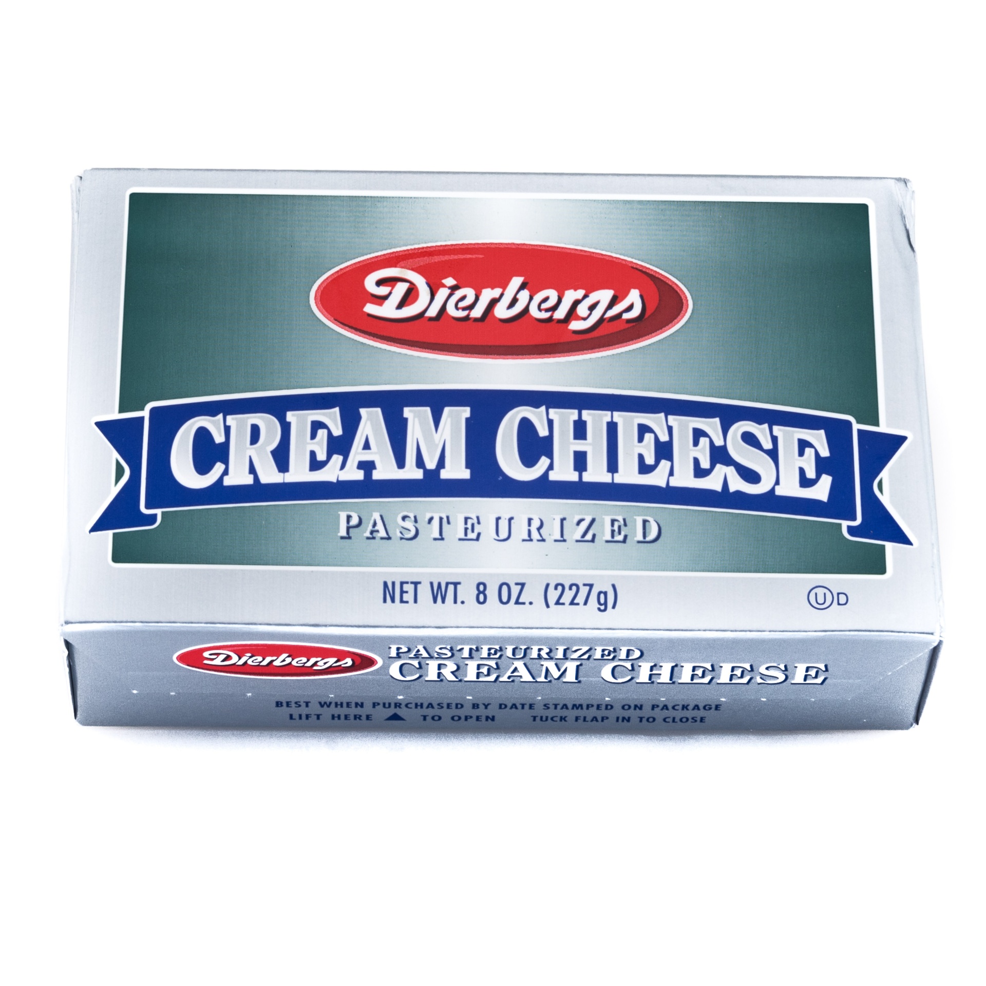 slide 1 of 1, Dierbergs Cream Cheese, 8 oz