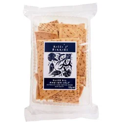 Ricci's Bikkies Olive Oil & Sea Salt Crisps