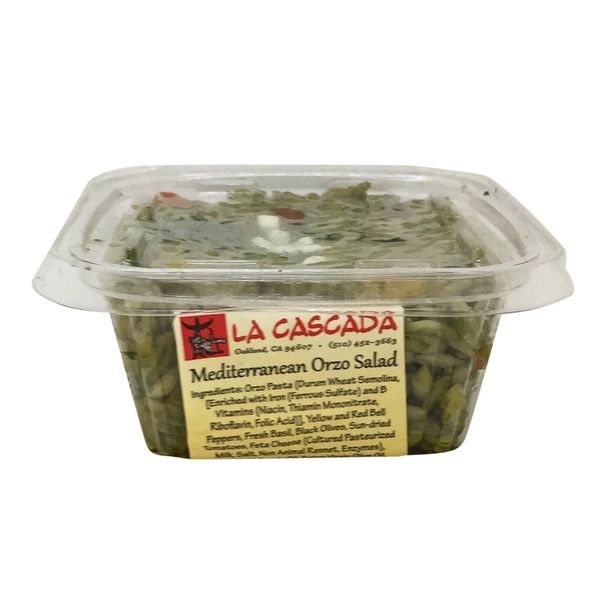 slide 1 of 1, La Cascada Mediterranean Orzo Salad - 10 Oz, 