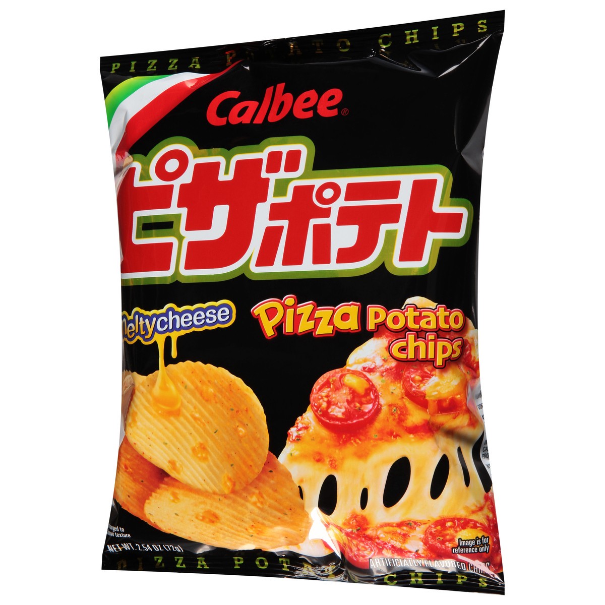 slide 3 of 9, Calbee Pizza Melty Cheese Potato Chips 2.54 oz, 2.54 oz