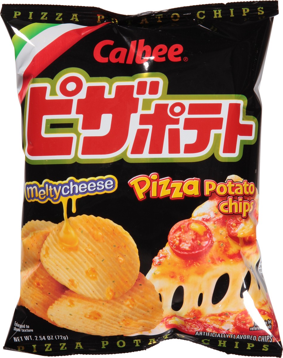 slide 6 of 9, Calbee Pizza Melty Cheese Potato Chips 2.54 oz, 2.54 oz