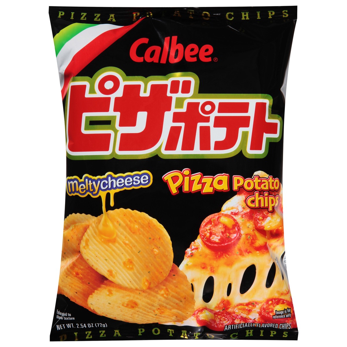 slide 1 of 9, Calbee Pizza Melty Cheese Potato Chips 2.54 oz, 2.54 oz