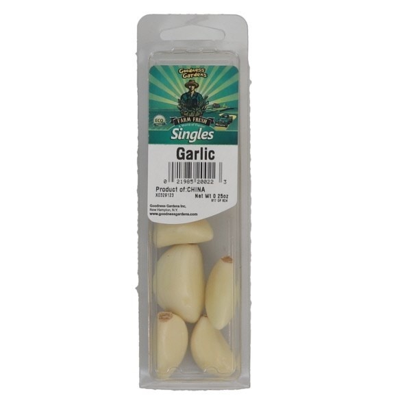 slide 1 of 1, Gourmet Garden Goodness Gardens Peeled Garlic Singl, 0.25 oz