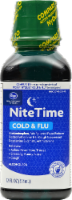 slide 1 of 1, Kroger Multi-Symptom Nitetime Cold & Flu Relief, 12 fl oz