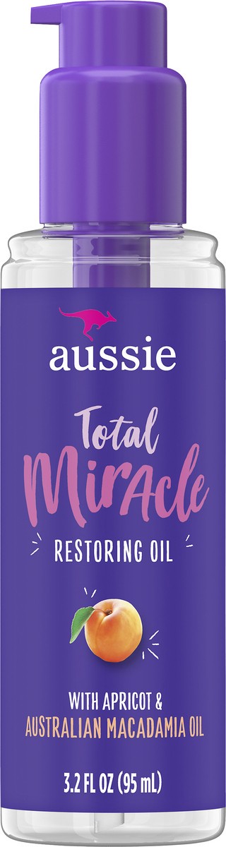 slide 3 of 3, Aussie Miracle Total Restore Oil, 3.2 fl oz