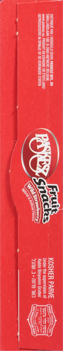 slide 13 of 13, Paskesz Wild Strawberry Fruit Snack- 6.4 oz, 6.4 oz