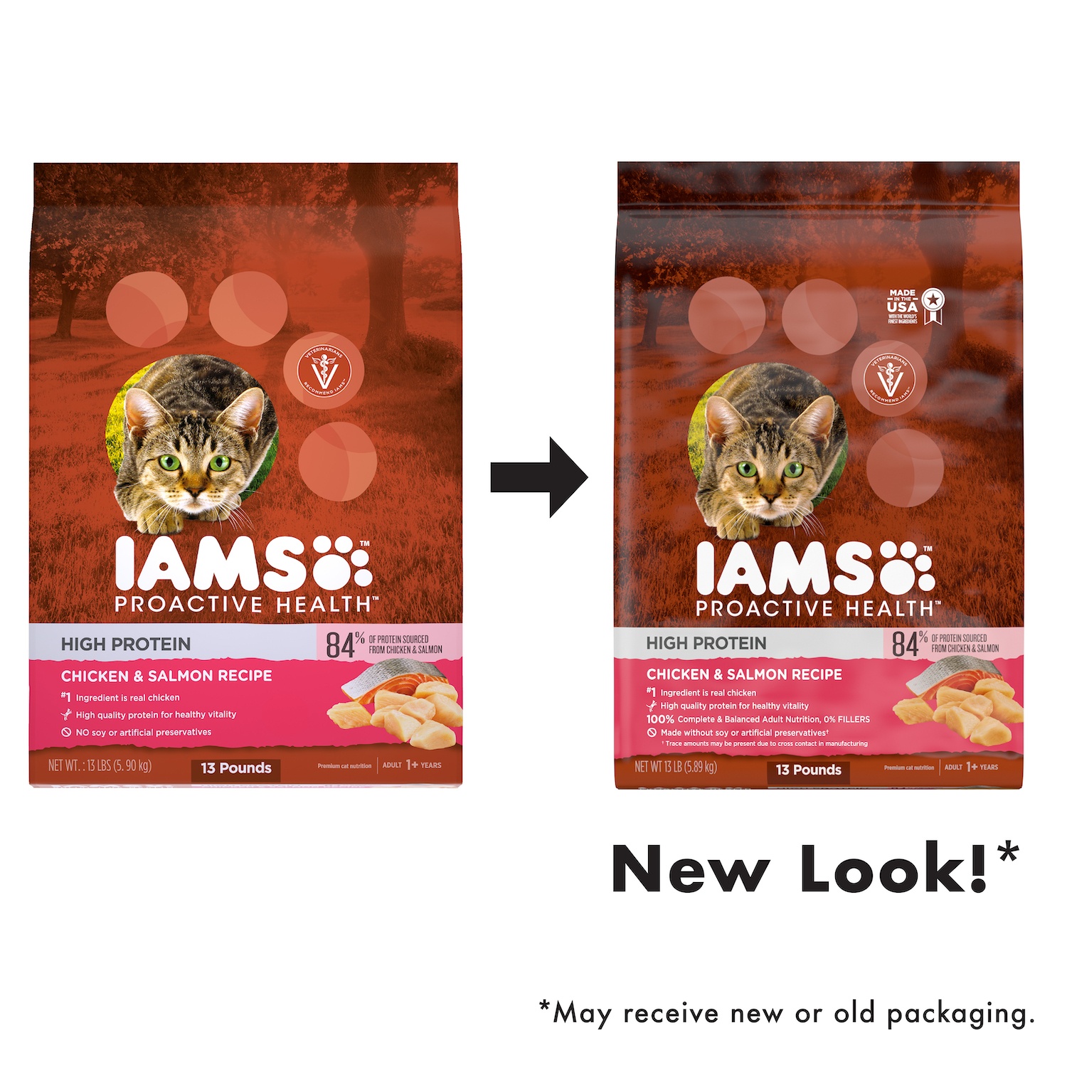 IAMS PROACTIVE HEALTH High Protein Adult Dry Cat Food with Chicken