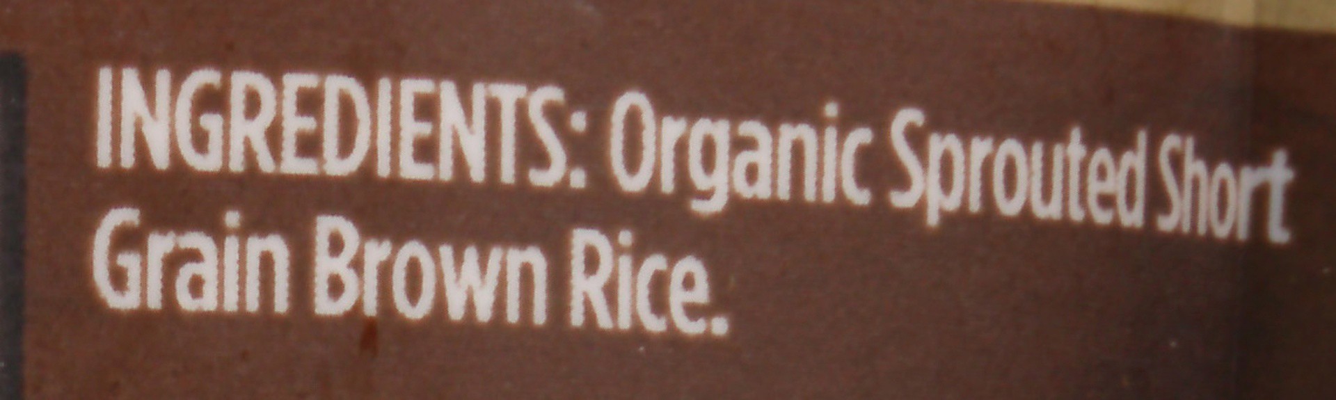 slide 6 of 6, Lundberg Organic Sprouted Short Brown Rice, 1 lb