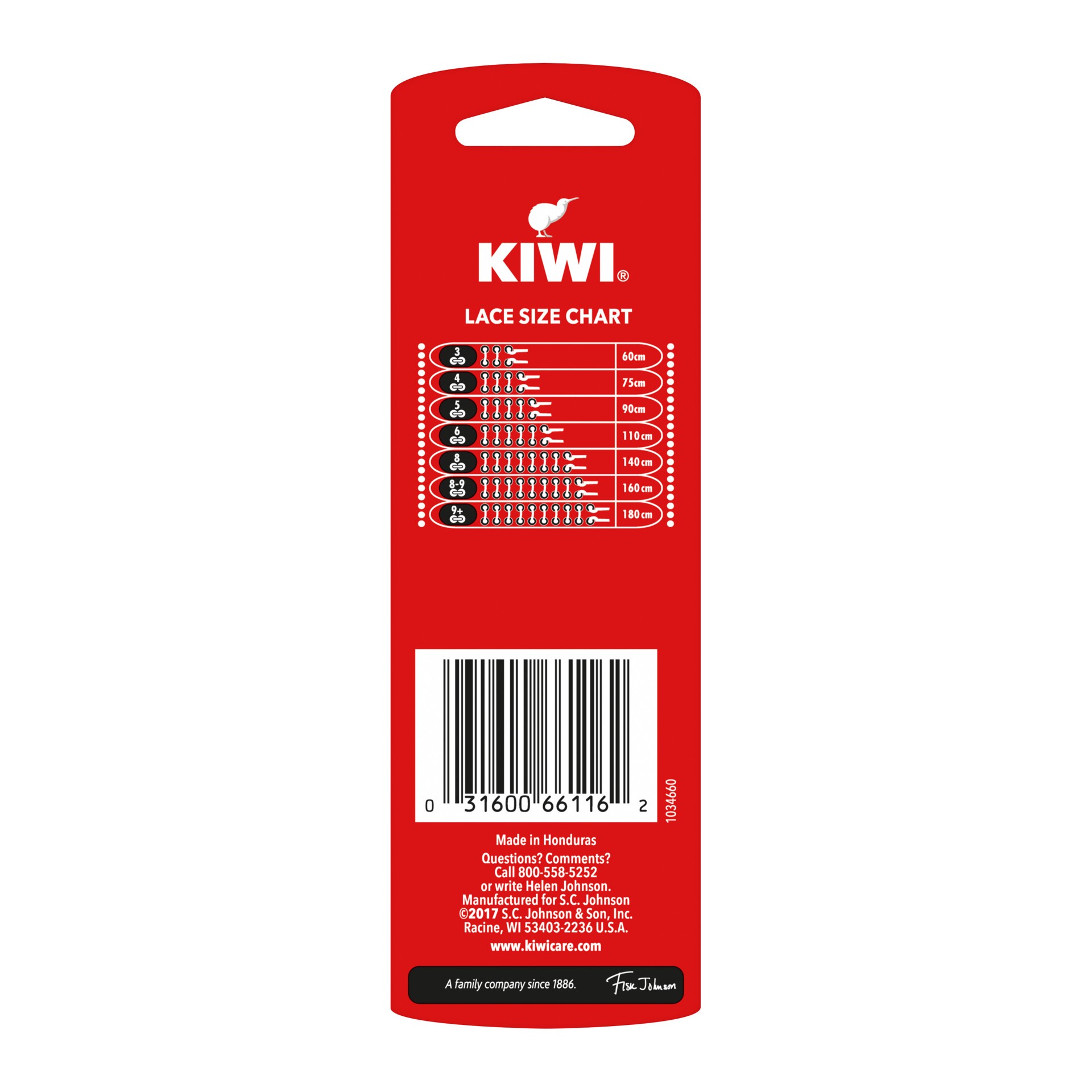 slide 2 of 5, Kiwi Casual Laces Black 30 In, 1 ct