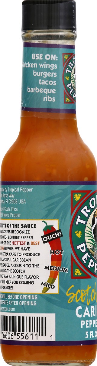 slide 7 of 9, Tropical Pepper Co. Scotch Bonnet Caribbean Pepper Sauce, 5 fl oz