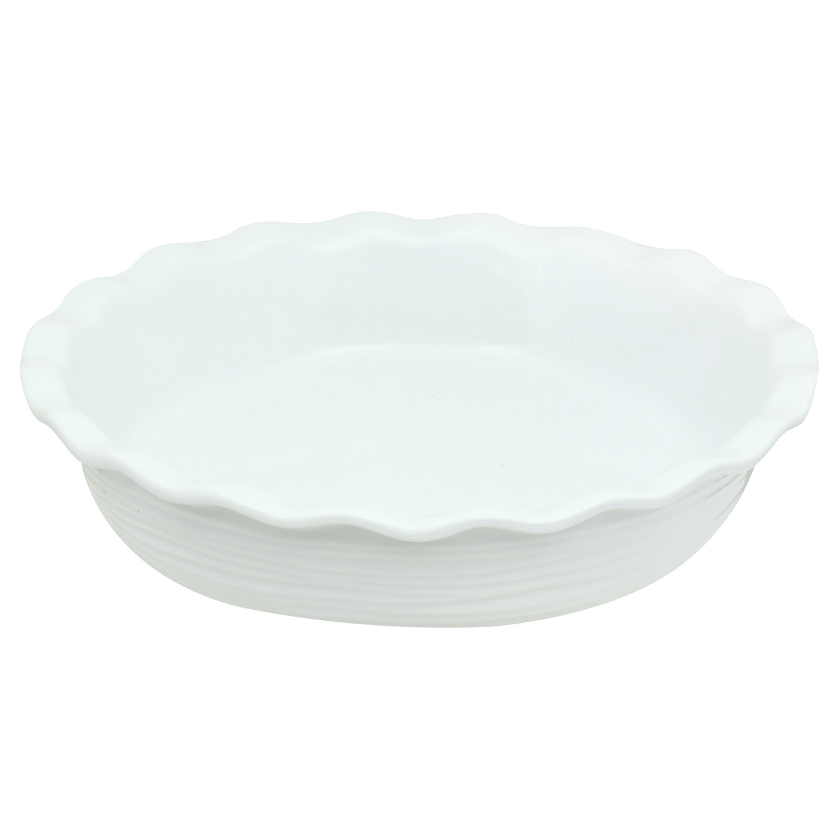 slide 1 of 1, Kitchen & Table Porcelain Pie Dish, 9.75 in