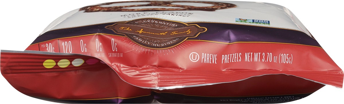 slide 2 of 9, Unique Snacks Splits Boldly Charred Extra Dark Pretzels 3.70 oz, 3.7 oz