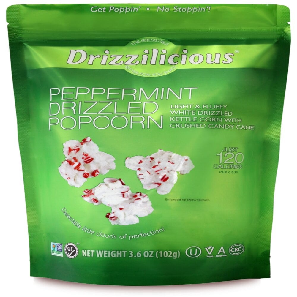slide 1 of 1, Drizzilicious Peppermint Drizzled Popcorn, 3.59 oz