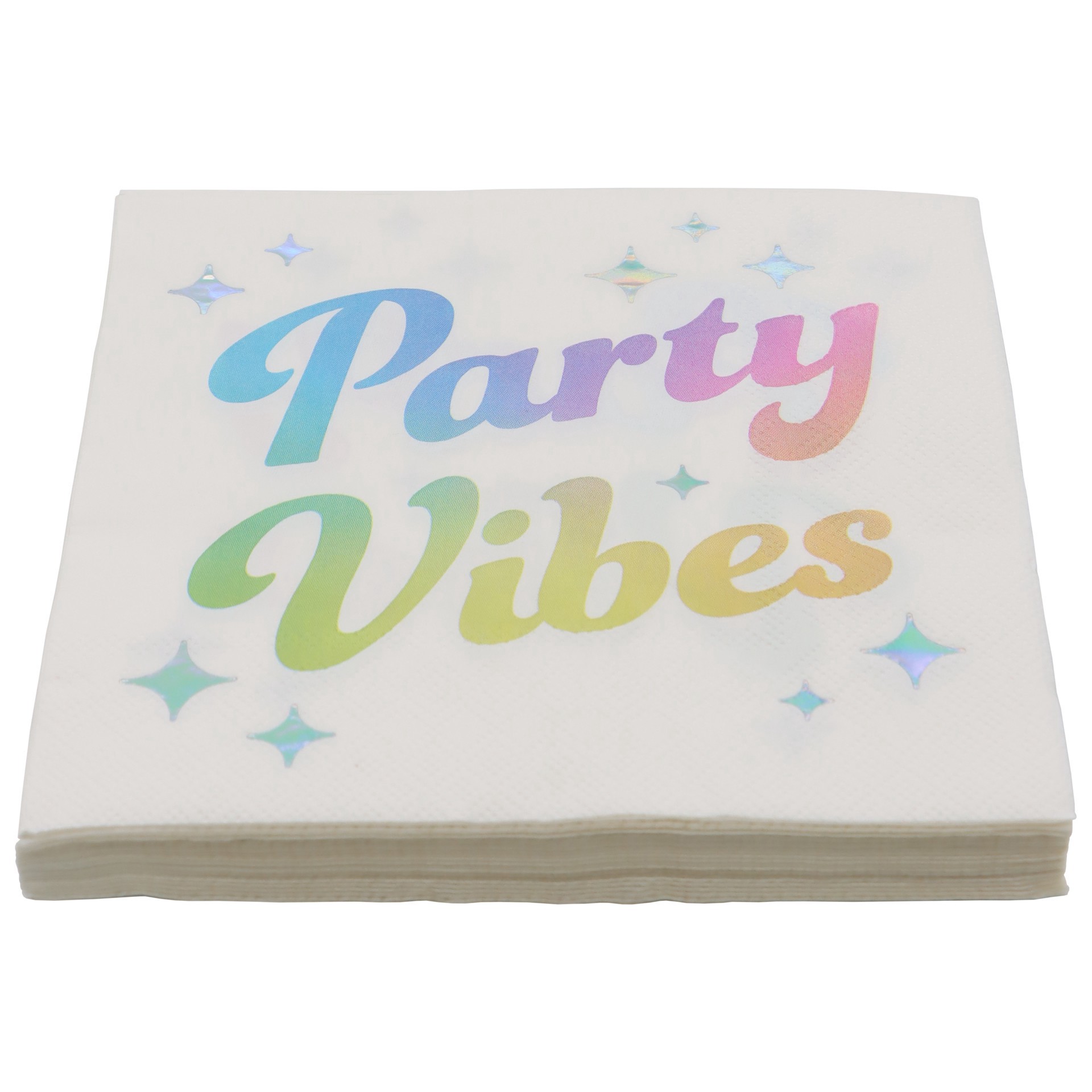 slide 3 of 3, Party Vibes Lunch Napkins, 20ct. By Celebrate It, 20 ct