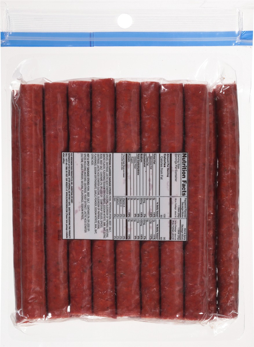 slide 7 of 12, Old Wisconsin Hot & Spicy Snack Sticks - 16 oz, 16 oz