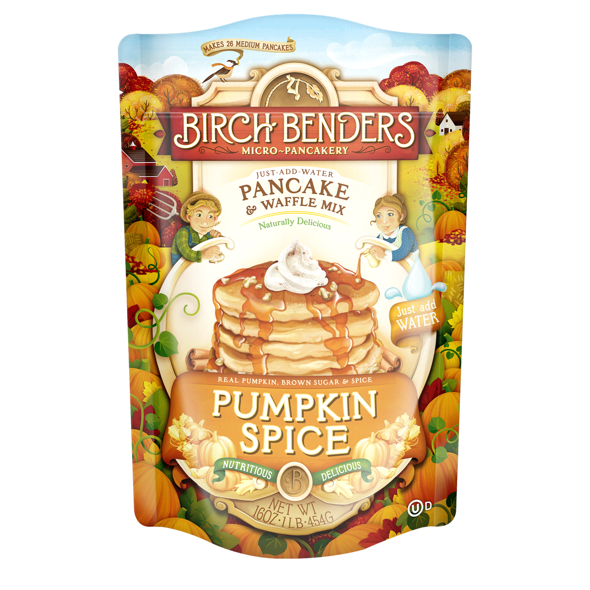 slide 1 of 1, Birch Benders Pumpkin Spice Pancake Mix, 16 oz
