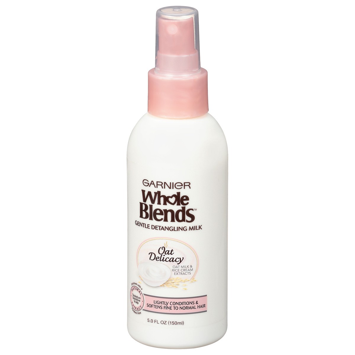 slide 3 of 9, Whole Blends Garnier Whole Blends Gentle Detangling Hair Milk, 5 oz