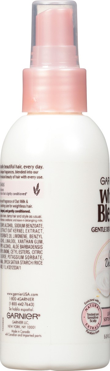slide 7 of 9, Whole Blends Garnier Whole Blends Gentle Detangling Hair Milk, 5 oz