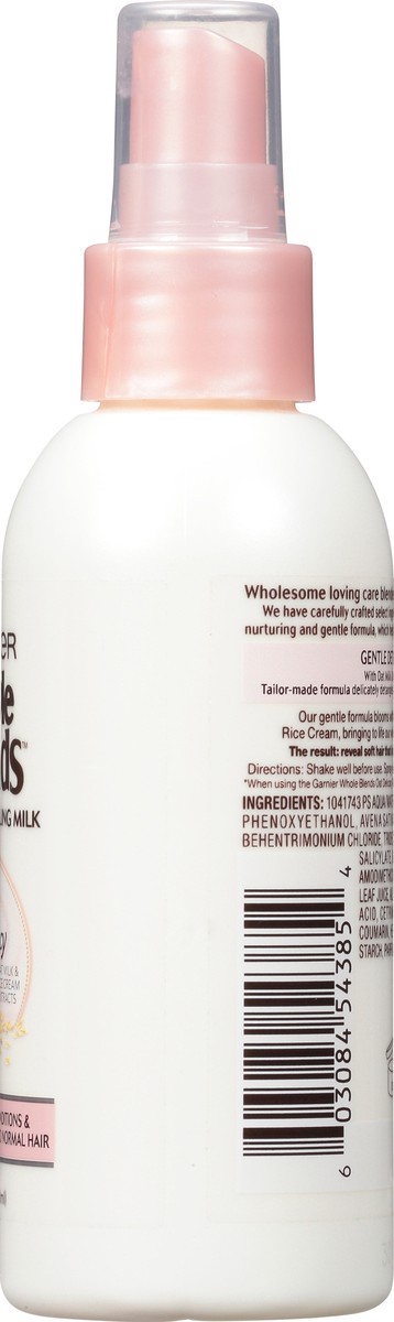slide 8 of 9, Whole Blends Garnier Whole Blends Gentle Detangling Hair Milk, 5 oz