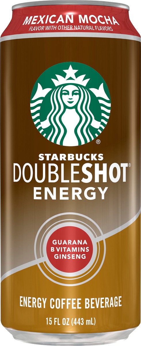 slide 3 of 4, Starbucks DoubleShot Mexican Mocha Energy Coffee Beverage - 15 oz, 15 oz