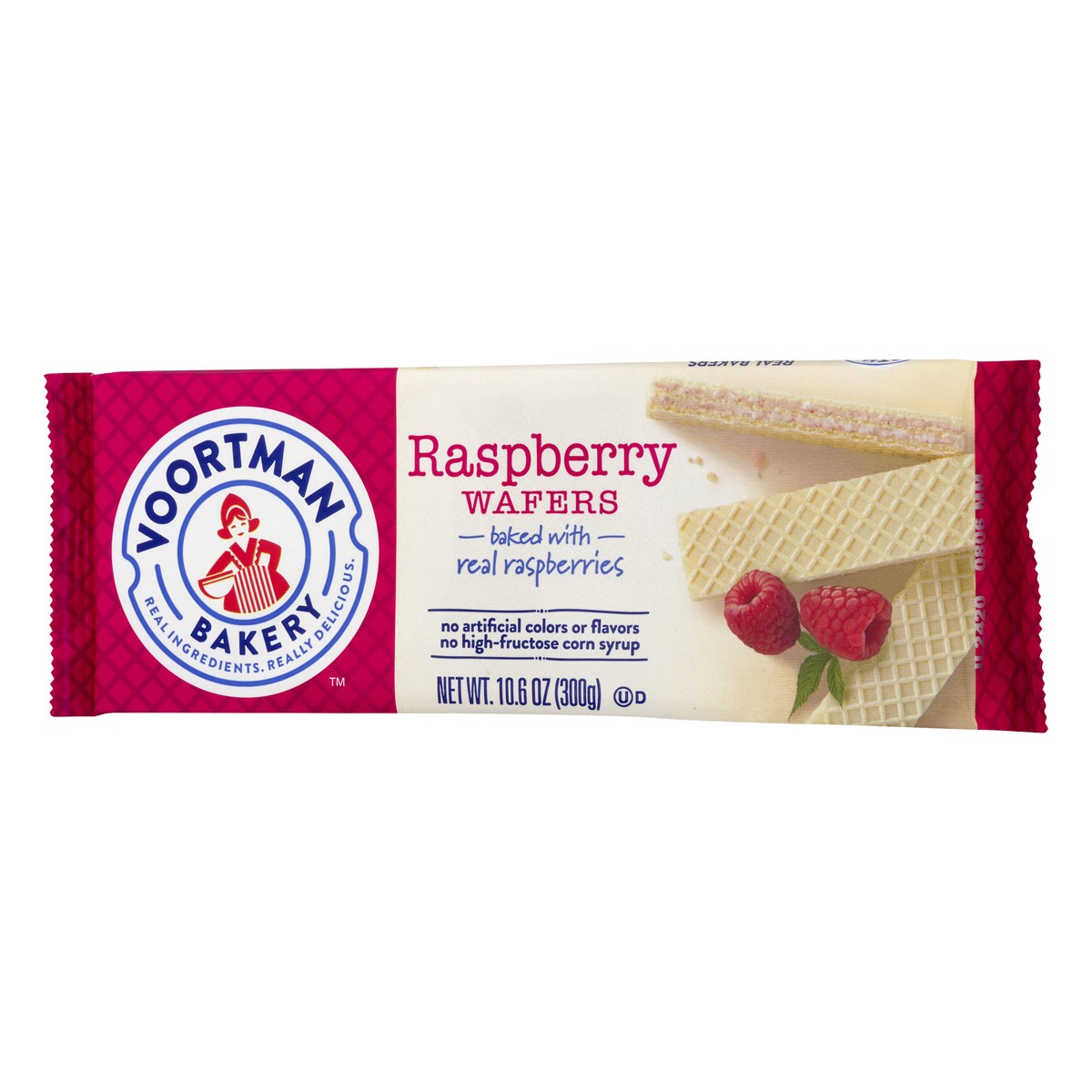 slide 3 of 10, Voortman Bakery Raspberry Wafers, 10.6 oz