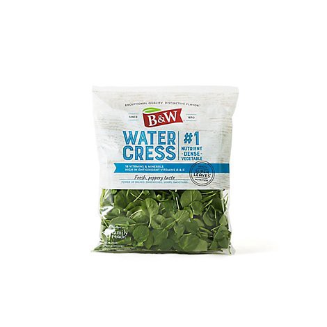 slide 1 of 1, B&W Watercress, 8 oz