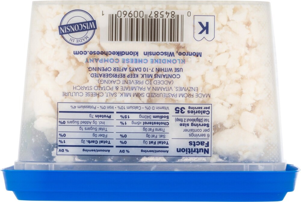 slide 5 of 5, Odyssey Fat Free Crumbled Feta Cheese, 6 oz