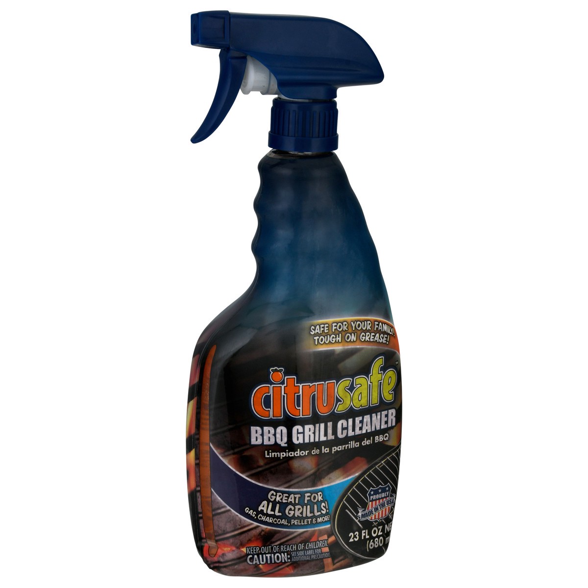 slide 3 of 9, Citrusafe BBQ Grill Cleaner 23 oz, 23 oz