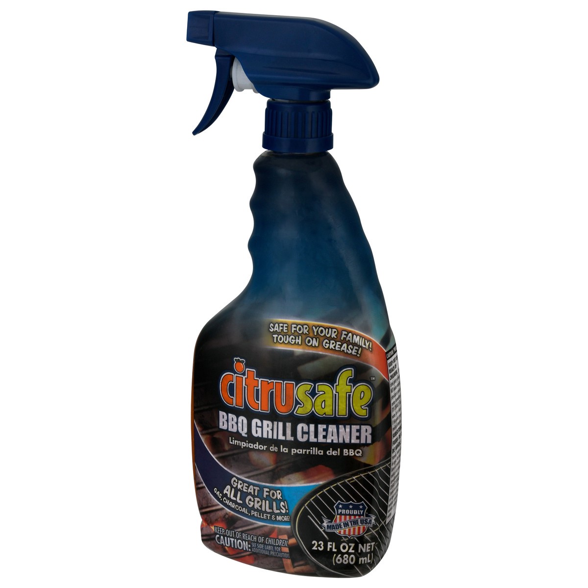 slide 9 of 9, Citrusafe BBQ Grill Cleaner 23 oz, 23 oz