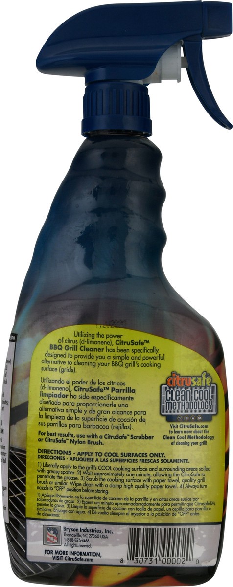 slide 2 of 9, Citrusafe BBQ Grill Cleaner 23 oz, 23 oz