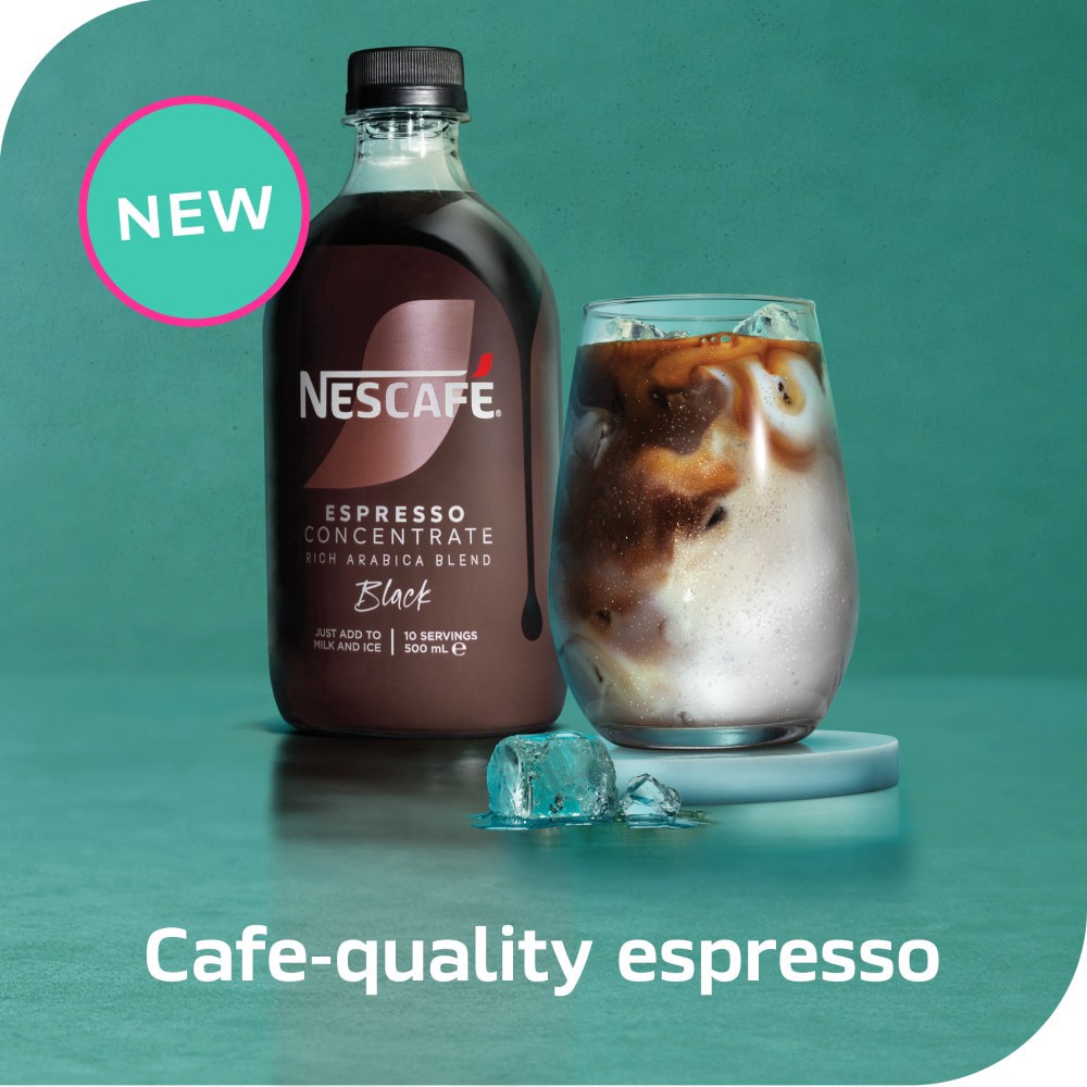 slide 4 of 6, Nescafé 100% Arabica Espresso Black Coffee Concentrate 10 fl oz, 10 fl oz