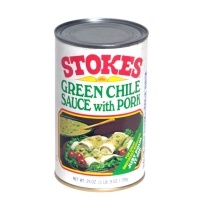 slide 1 of 1, Stokes Green Chile Sauce With Pork Mild, 