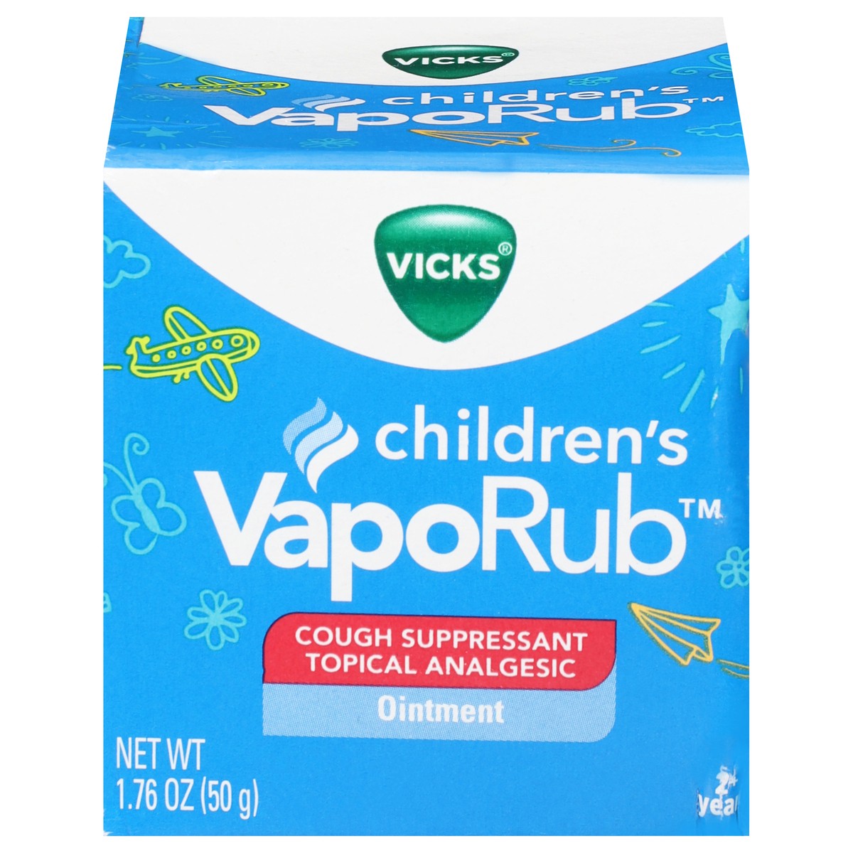 slide 10 of 13, Vicks VapoRub Children's Ointment 1.76 oz, 1.76 oz